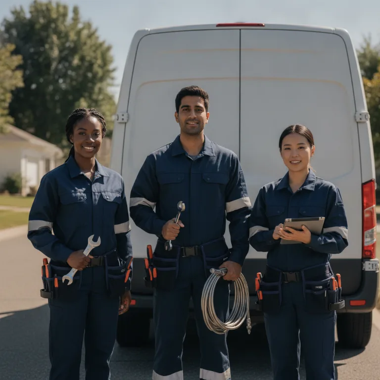 Wärmepumpeninstallateur Team in Bergedorf